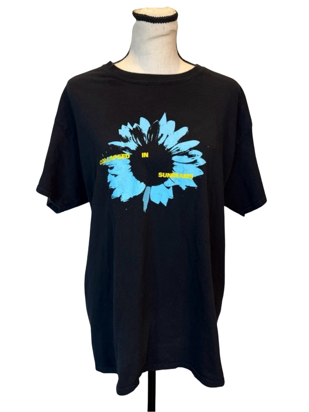 ARLO PARKS tour T shirt 2021 Collapsed in Sunbeams concert tee L indie-pop UK